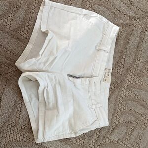 BeBop White Women's Casual Shorts